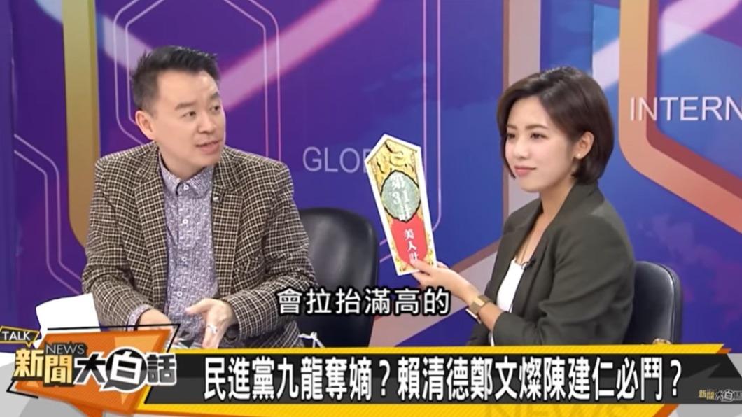 小孟老師認為,若柯文哲能與郭台銘合作,那會是個不錯的組合。(圖/翻攝自《新聞大白話》YT)