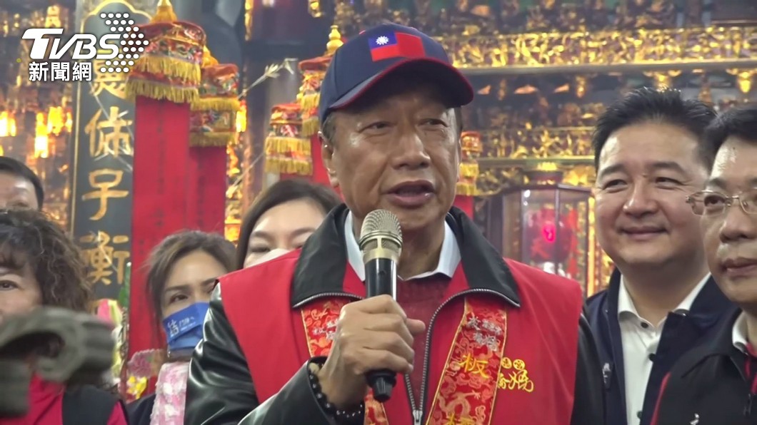鴻海創辦人郭台銘(圖/TVBS)