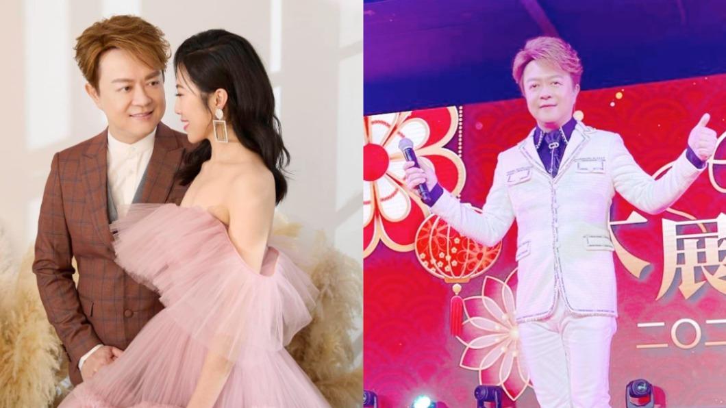 翁立友元旦宣布已婚喜訊，除夕夜他沒和嫩妻圍爐，而是趕往新加坡演出。（圖／豪記唱片提供）