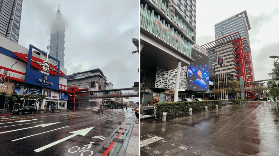 信義區過年「空城照」曝光　他嗨喊：台北人的年假來了