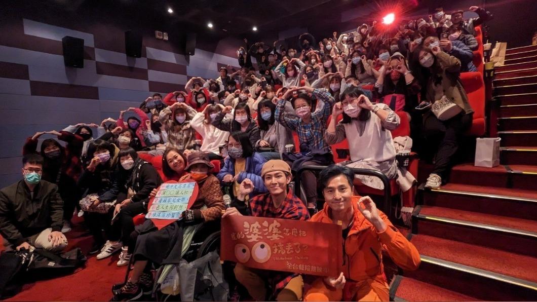 鍾欣凌、王少偉、炎亞綸出席映後見面會。（圖／威視提供）