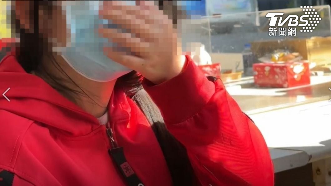 女兒提及父親淚崩。(圖/TVBS)