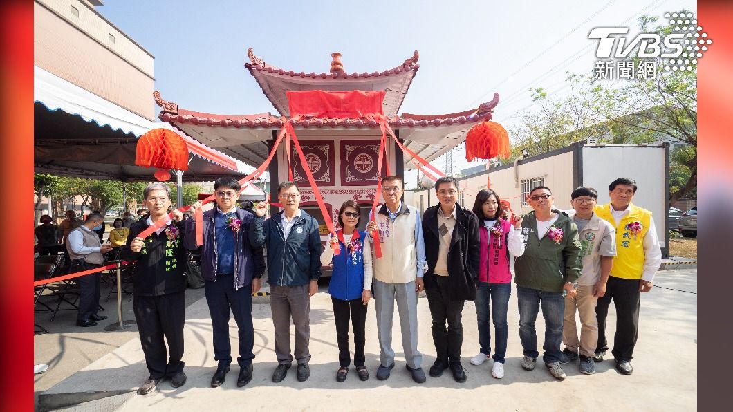 全國首創環保移動金爐揭牌啟用儀式 記者何宜信/翻攝