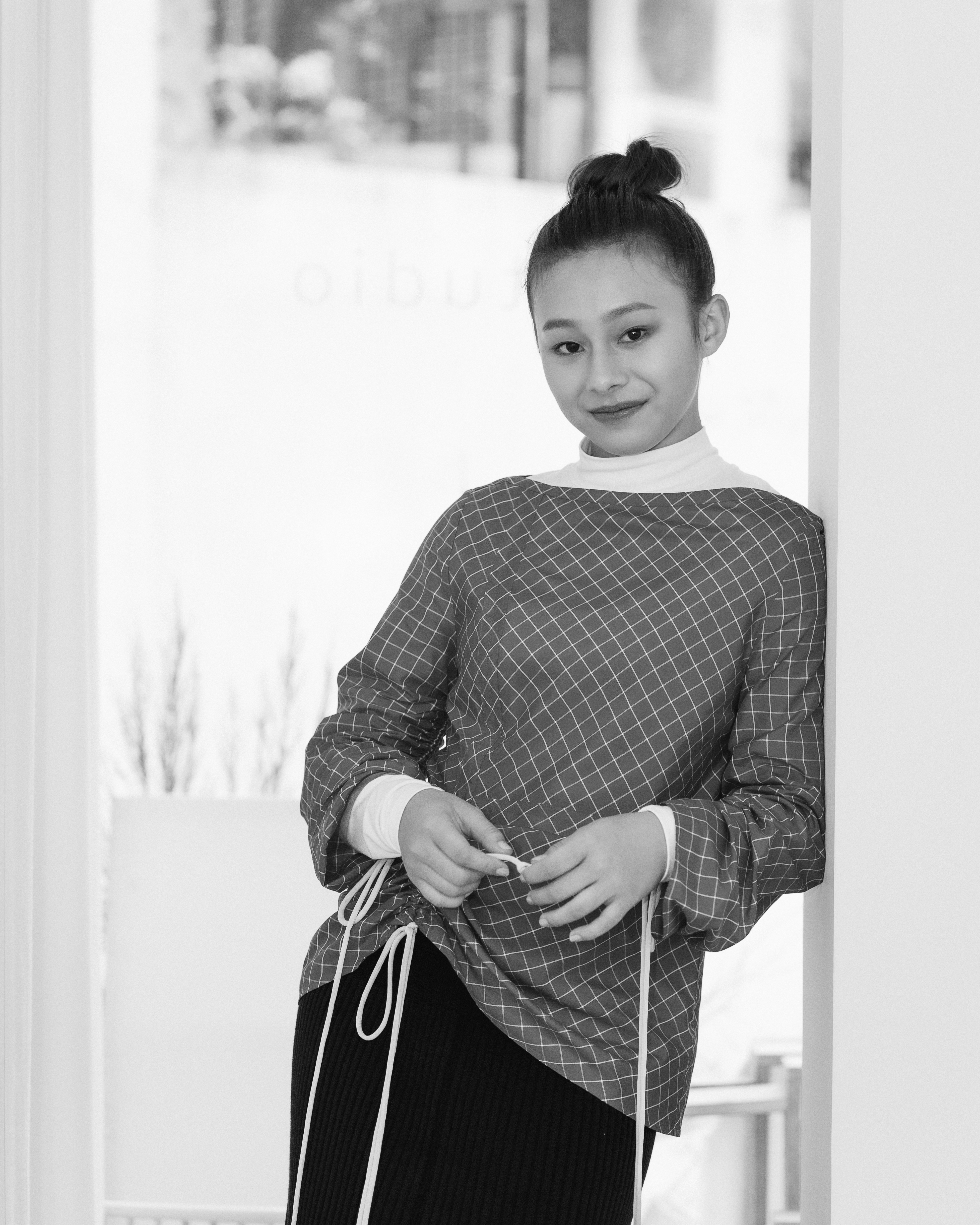 偉莉莎過年會與家人去苗栗露營;髮型師:法蘭&dennis。(圖/自由試娛樂提供)