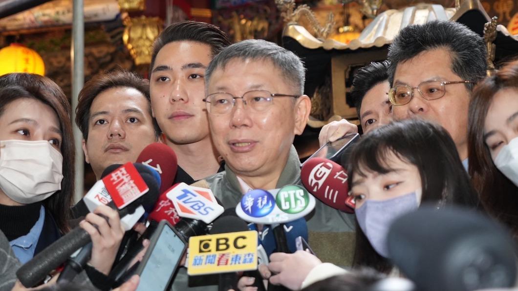 民眾黨主席柯文哲上午受訪。（圖／民眾黨提供）