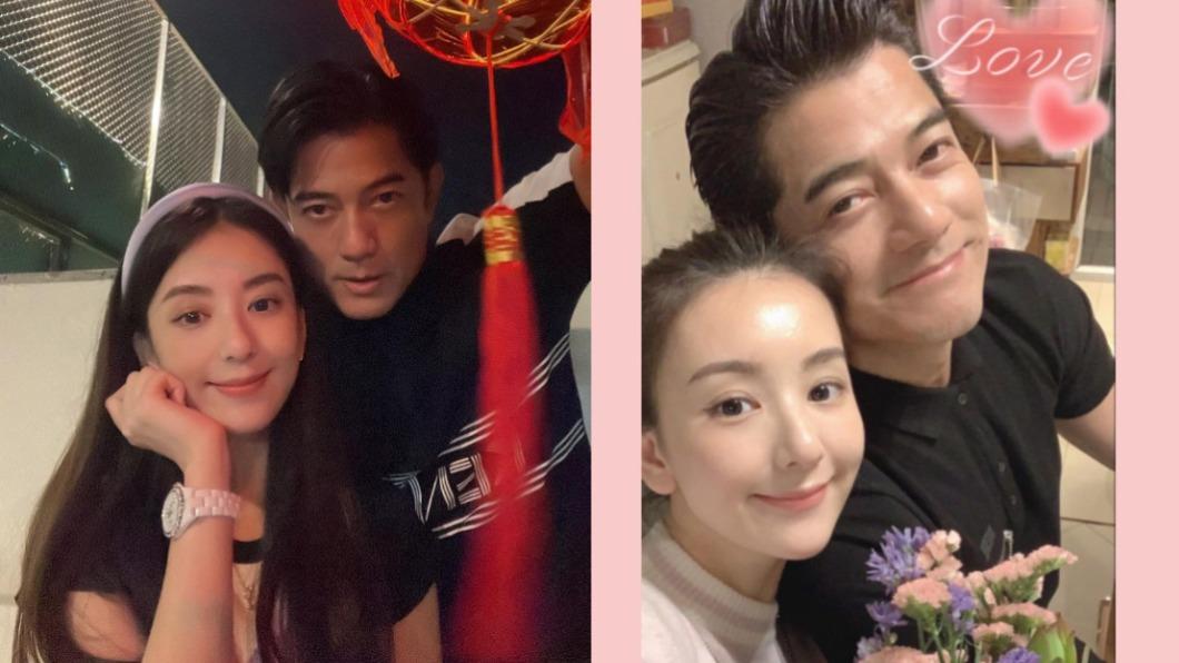 方媛跟郭富城街婚5周年,育有兩個女兒。(圖/翻攝自@mokafy IG)