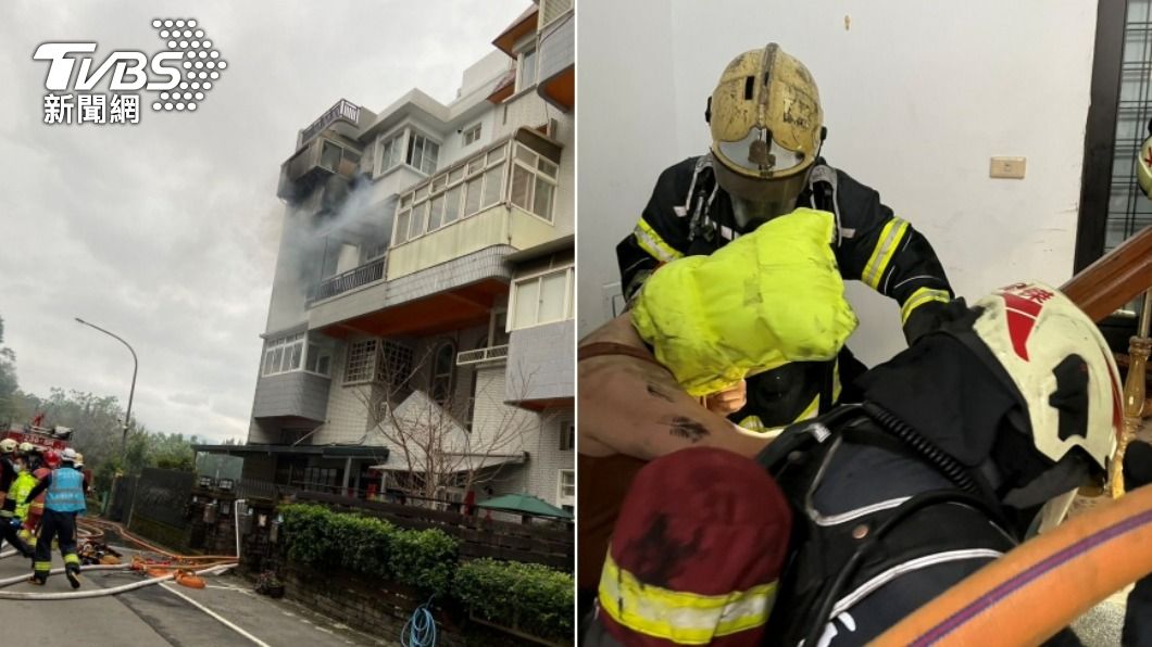 快訊／新店透天民宅傳火警　2受困民眾驚險獲救