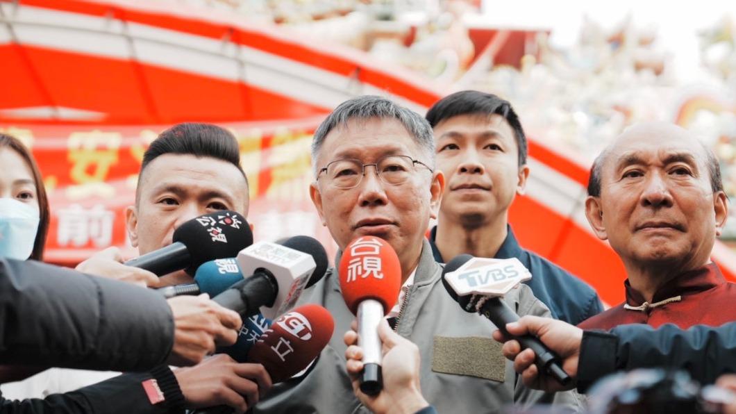 民眾黨主席柯文哲今天受訪。（圖／民眾黨提供）