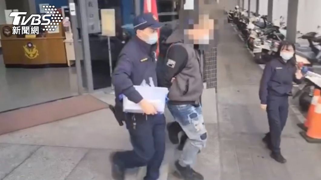 警方訊後將李男移送法辦。（圖／TVBS）