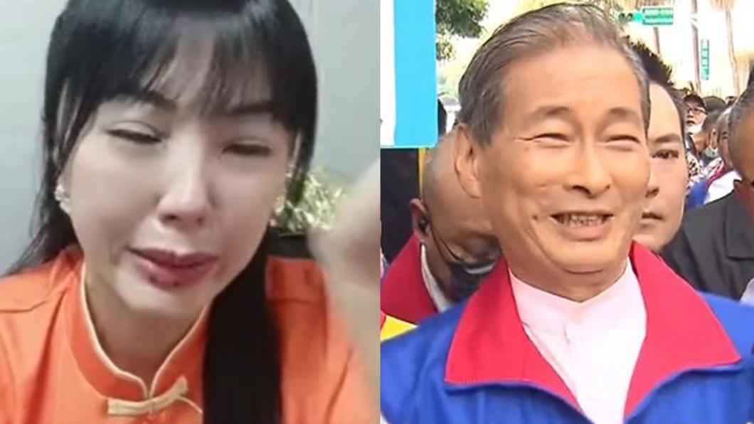 劉樂妍近日遭瘋傳是「白狼」張安樂之女。（圖／翻攝自微博、TVBS資料畫面）