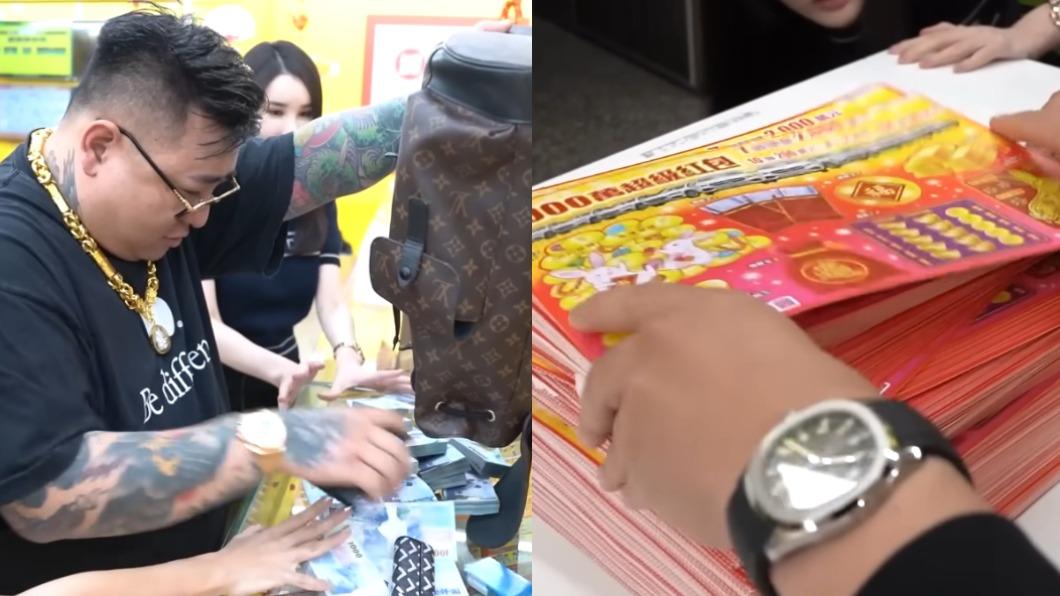 土豪式刮法!他砸100萬買504張刮刮樂 血淚戰績曝光