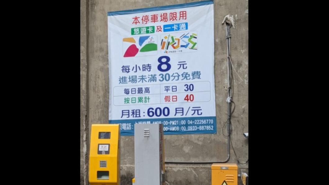 網友發現公告上寫著「600月/元」。(圖/翻攝自「路上觀察學院」臉書)