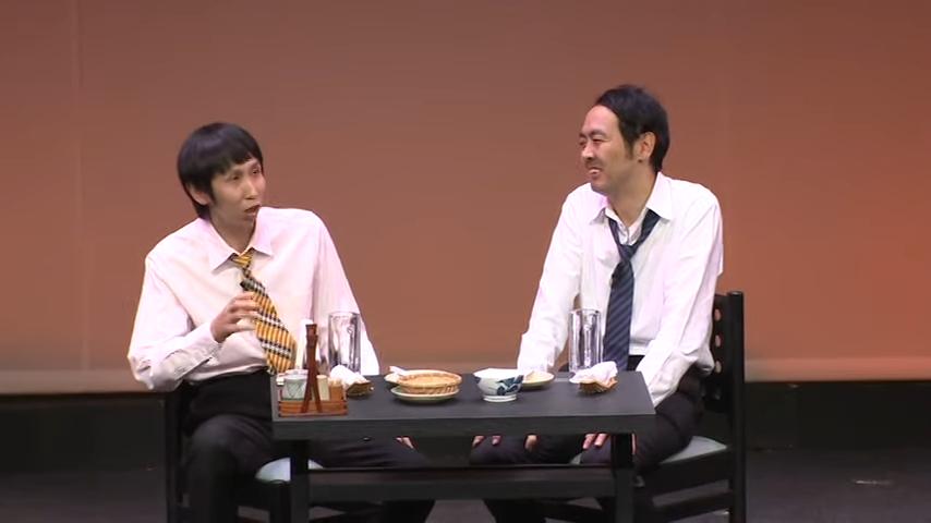 山根良顯(左)跟田中卓志組成「Ungirls」。(圖/翻攝自Ungirls YouTube)