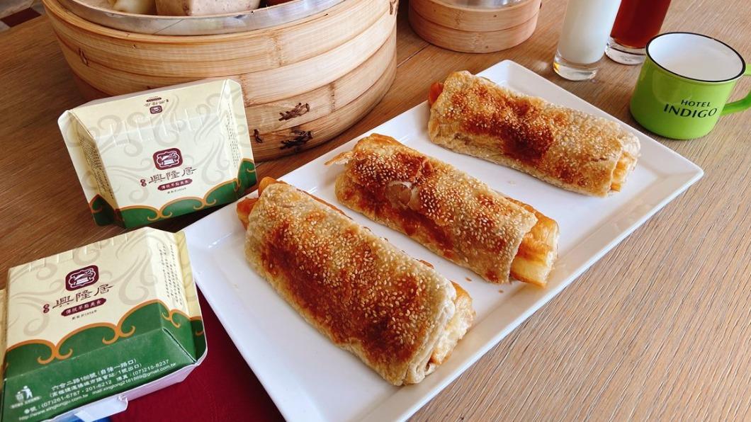 入住期間可吃到每日限量的高雄知名老店「興隆居」傳統早餐。(圖/英迪格酒店提供)