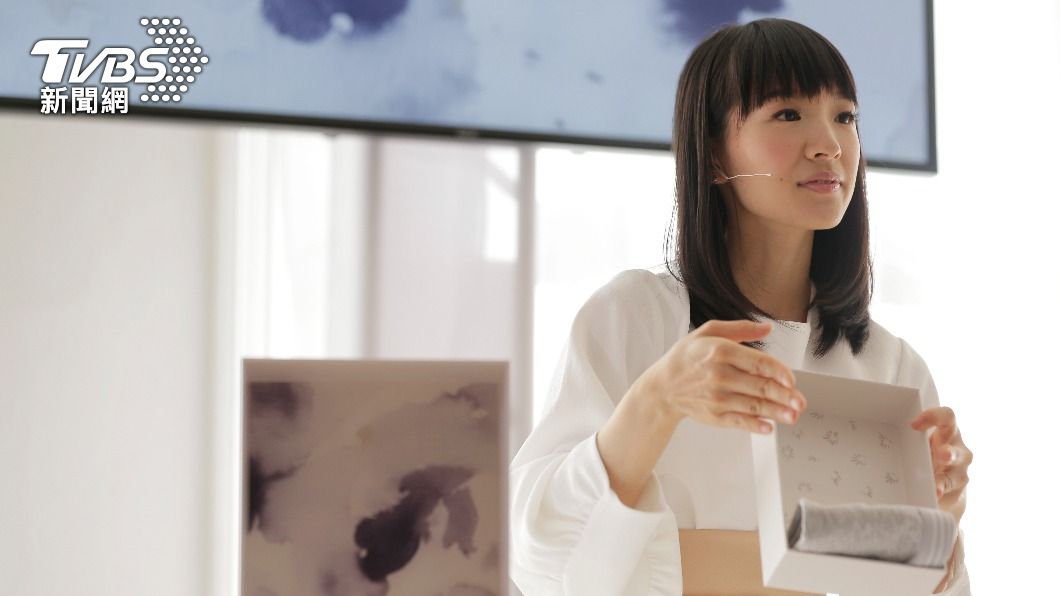 日本「收納女王」近藤麻理惠。（圖／達志影像美聯社）