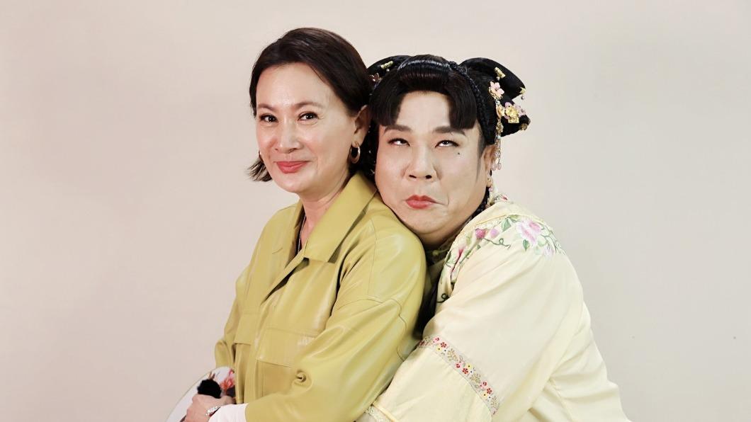 陳亞蘭(左)、白雲劇中有許多搞笑互動。(圖/欣湉國際提供)