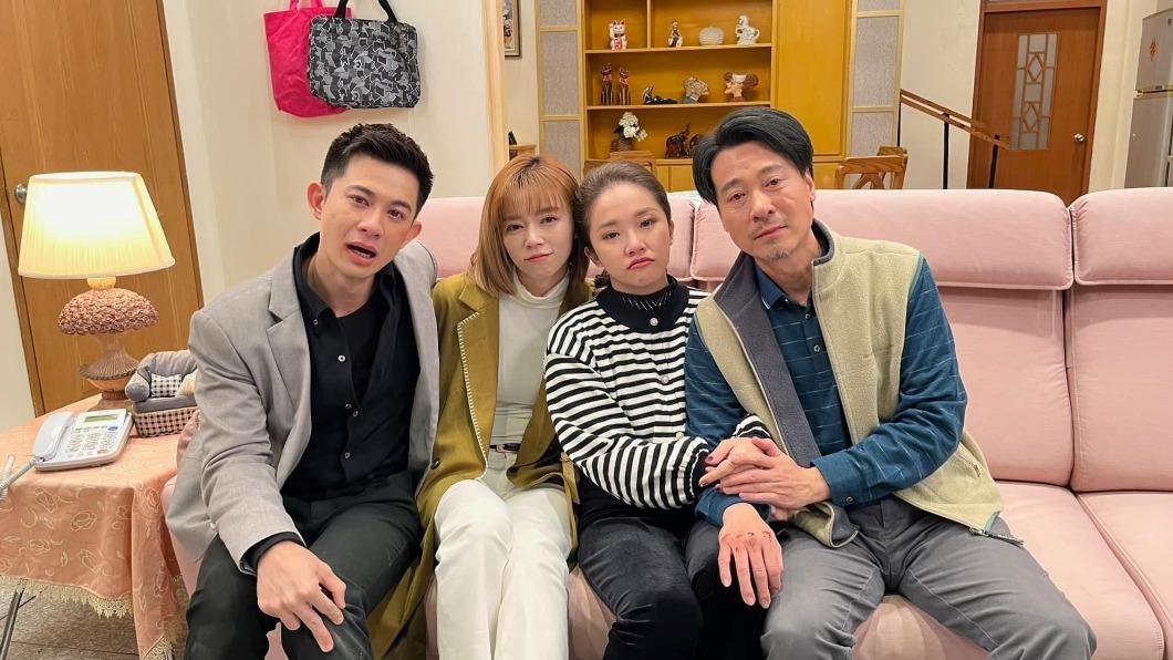 左起曾子益、王瞳、賴慧如、尹昭德演出重頭戲默契十足。(圖/民視提供)