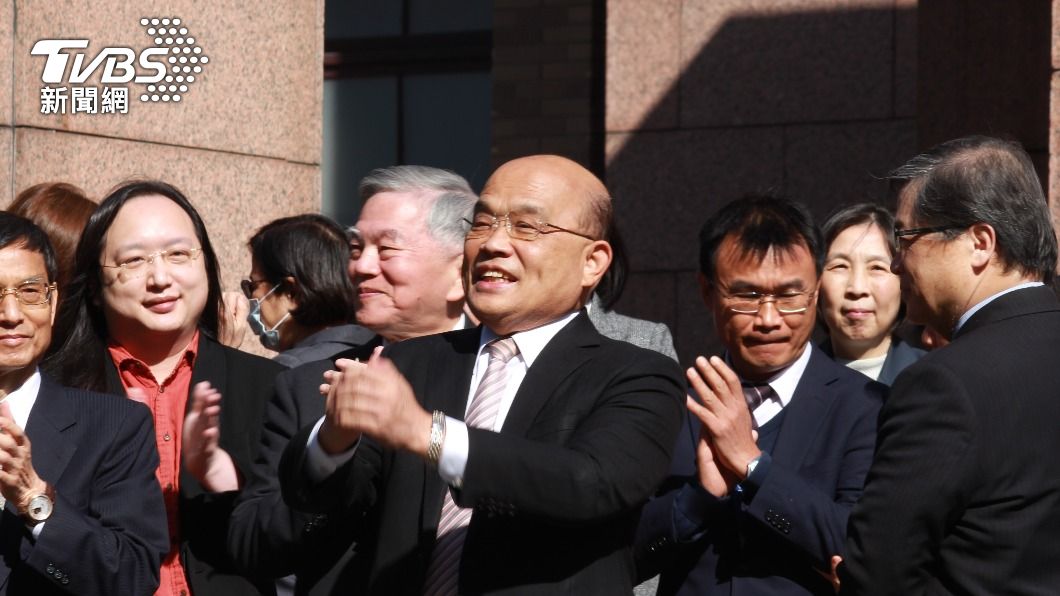 行政院長蘇貞昌今率內閣總辭。(圖/方炳超攝)