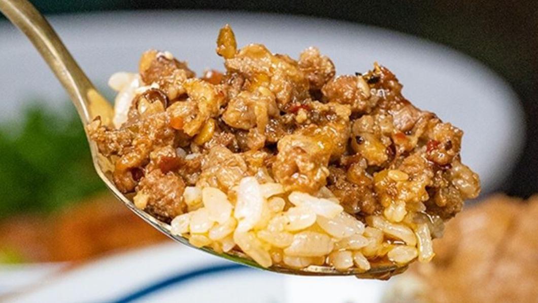 麻辣肉燥飯。(圖/虎麗笑嗨嗨提供)