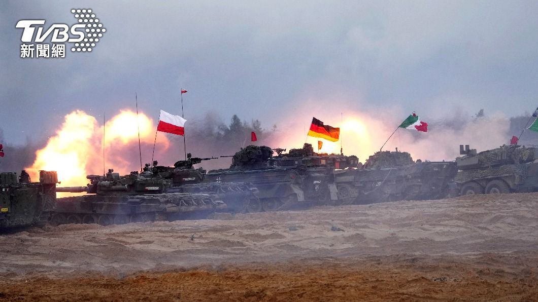 圖輯/嚇阻俄羅斯擴張野心 北約頻軍演秀軍事肌肉