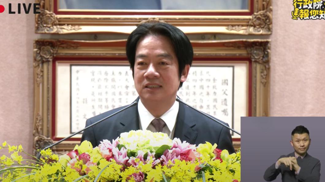 陳建仁上任閣揆 賴清德:盼慈愛精神撫慰疫後人民生活