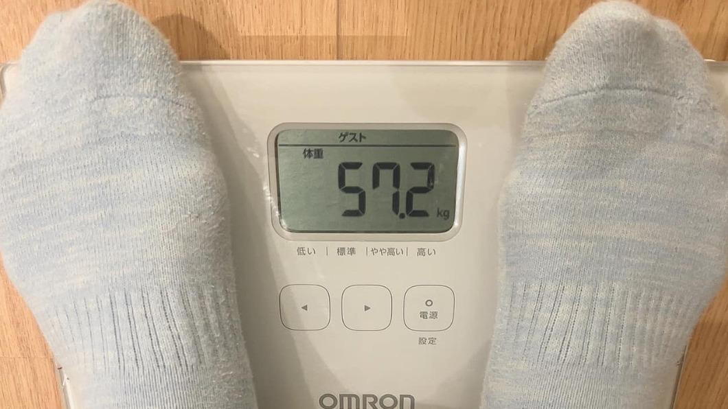 吳速玲過年從51公斤胖到57.2公斤(翻攝自速玲媽咪臉書)