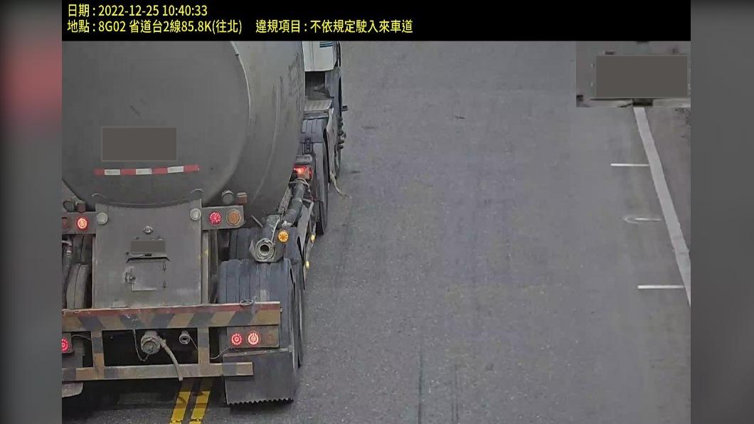 科技執法也針對逆向等違規行為加強取締。（圖／警方提供）