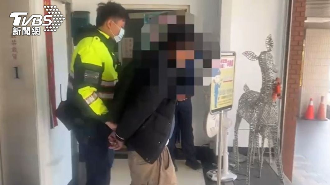 警方將人依法移送。（圖／TVBS）