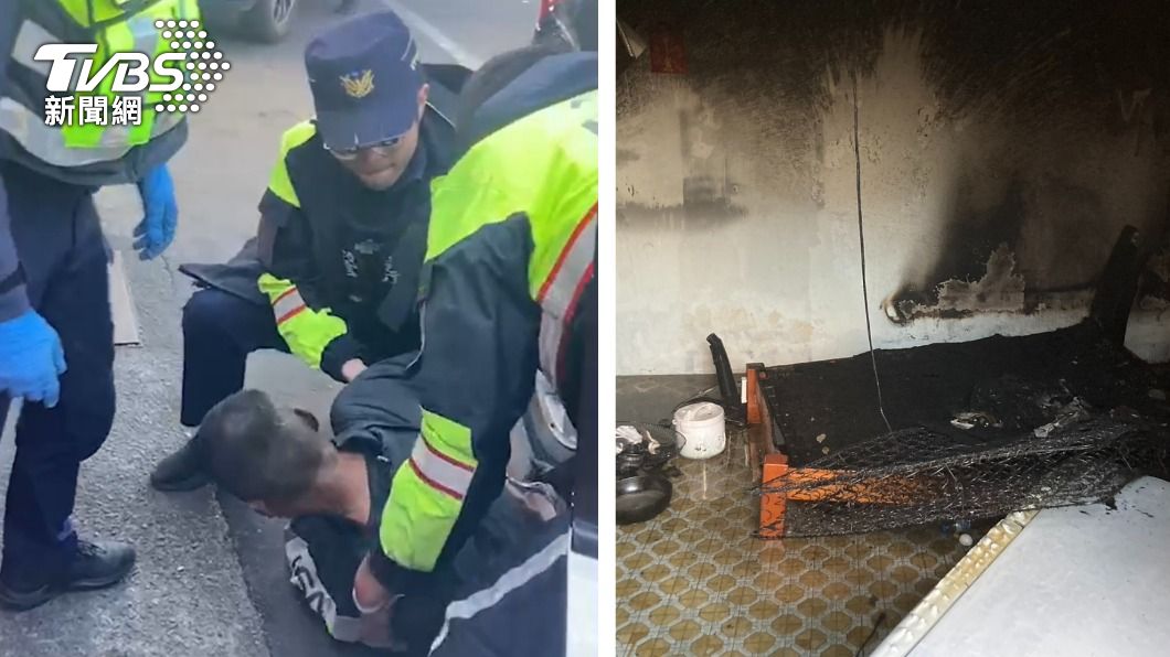 逃逸移工陷火海!消防員助脫困反遭猛力推倒 尾椎受傷送醫