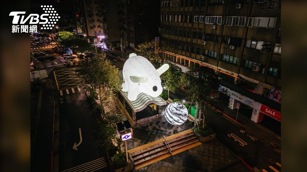 光展區-光兔現蹤。(圖/北市觀傳局提供)