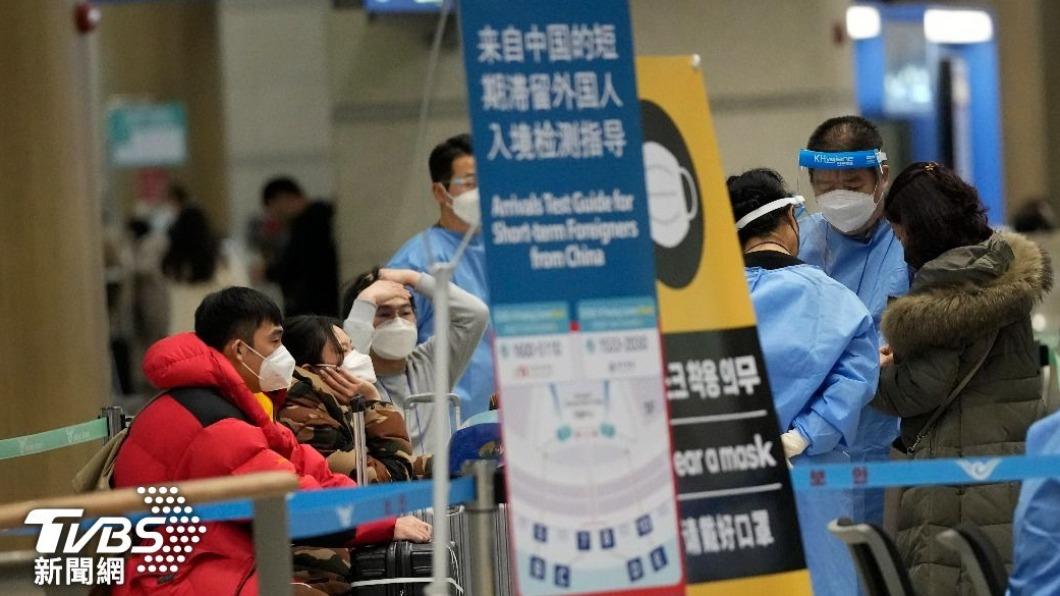對中國大陸疫情仍不放心,南韓將延長短期簽證停發時間至2月底。(圖/達志影像美聯社)