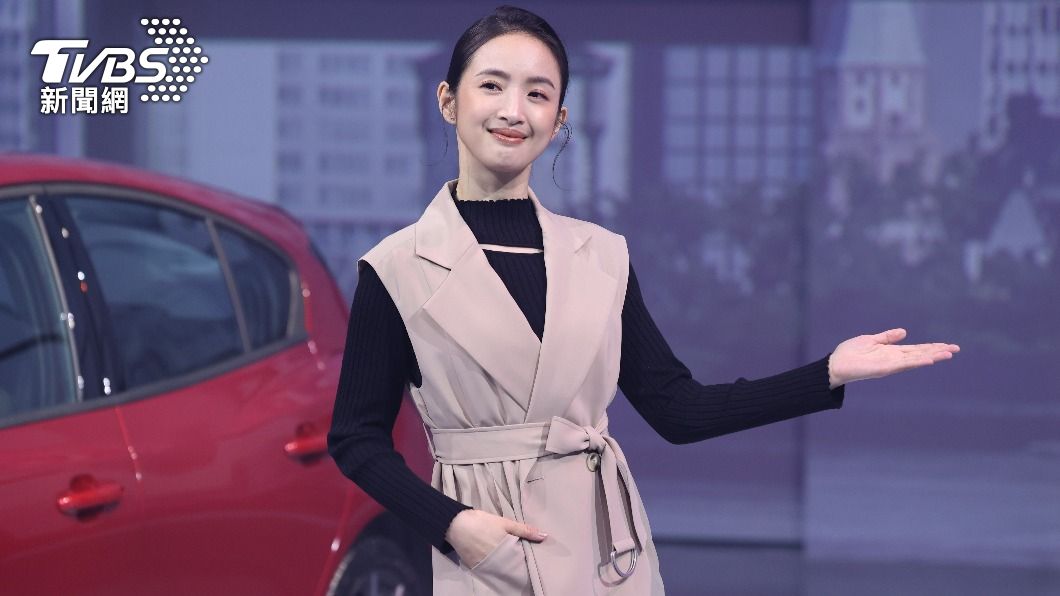 林依晨出席汽車代言活動。(圖/梁恩誌攝)
