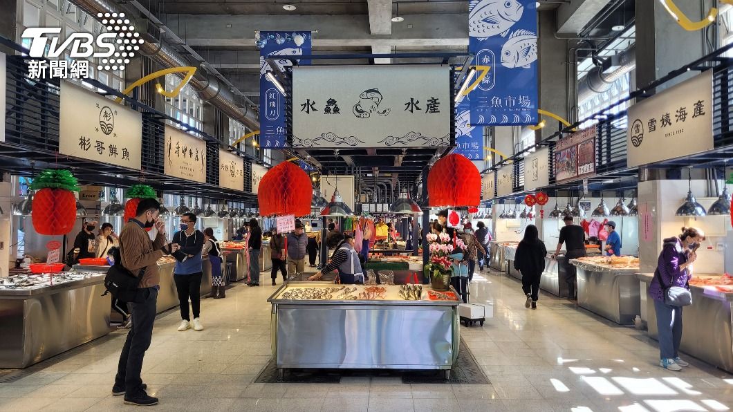 南方澳第一拍賣魚市場開幕 購物空間更乾淨明亮