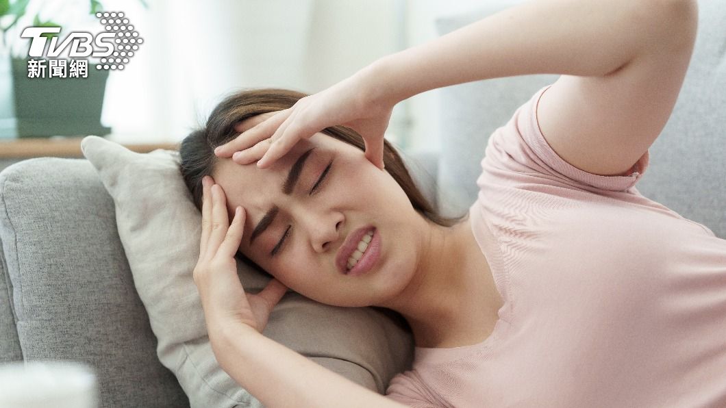 頭痛頭暈也是高血脂的前兆。（示意圖／shutterstock達志影像）