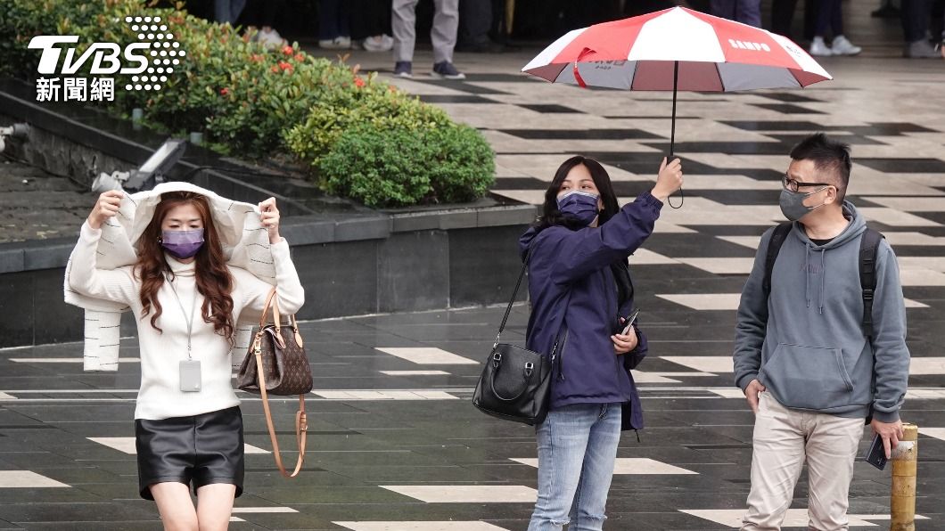 冷空氣攪局!補班日濕答答 中部以北「連3天雨」