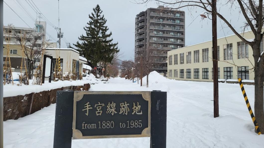 小樽冬季雪景引人駐足。( 圖 / TVBS)