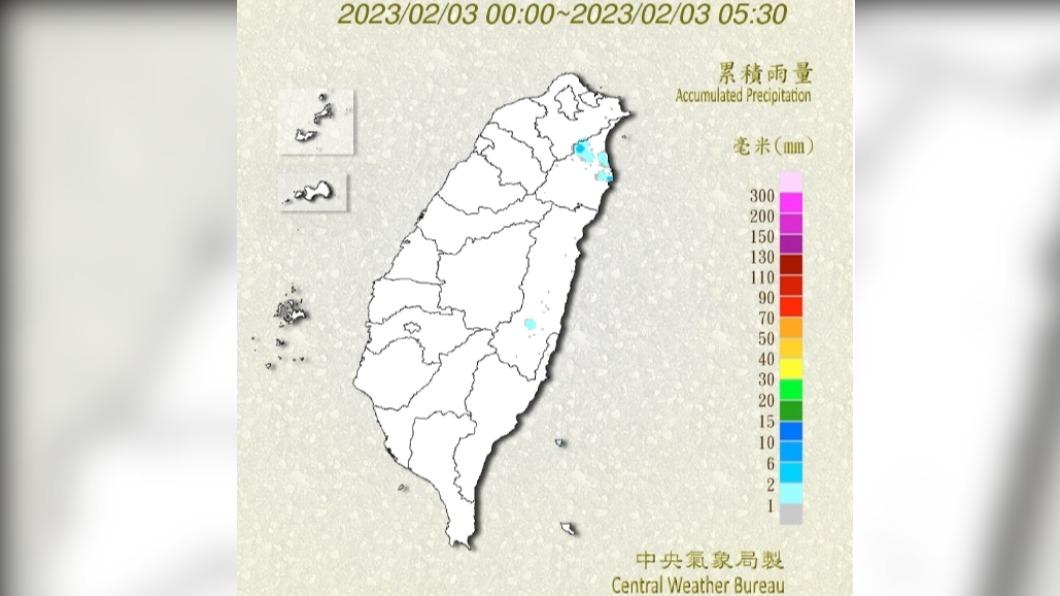 今北東部短暫雨　元宵節中部以北仍有雨氣溫回升