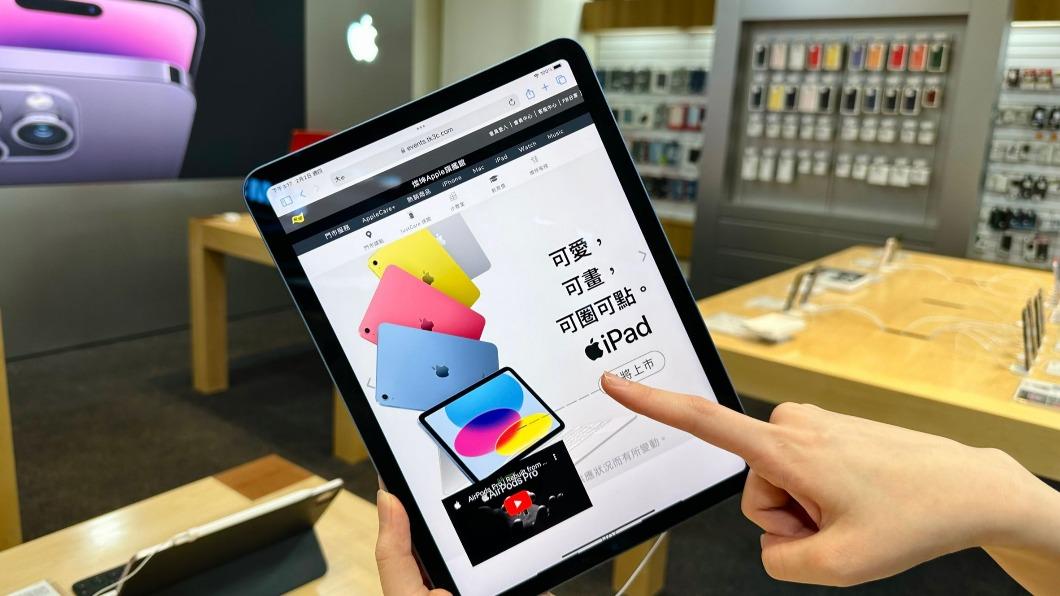 指定款iPad Pro M2最高優惠7%。（圖／燦坤提供）