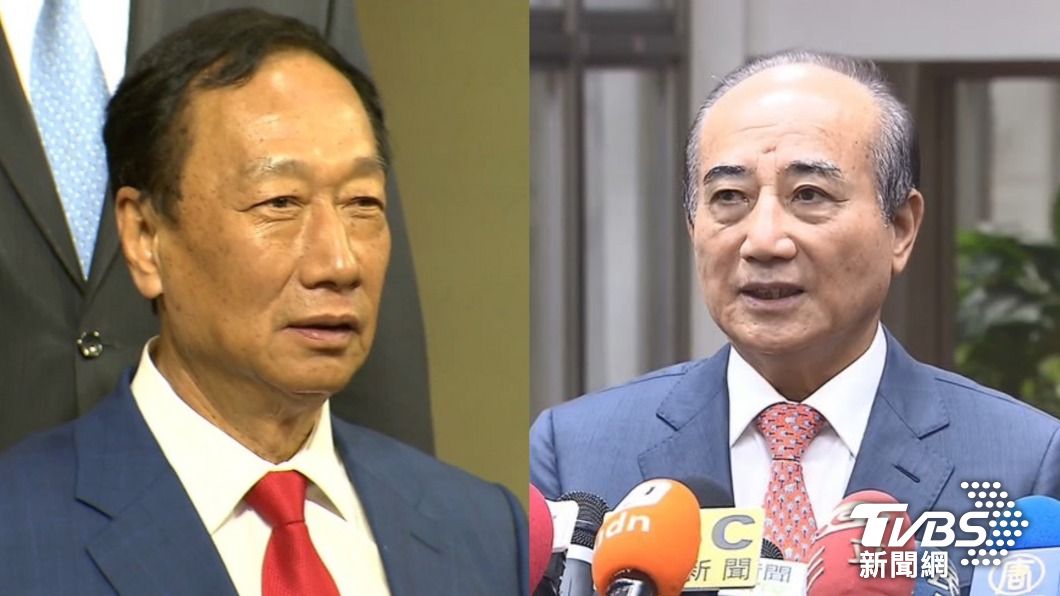 密會郭台銘談2024? 王金平喊:他披藍戰袍一定支持