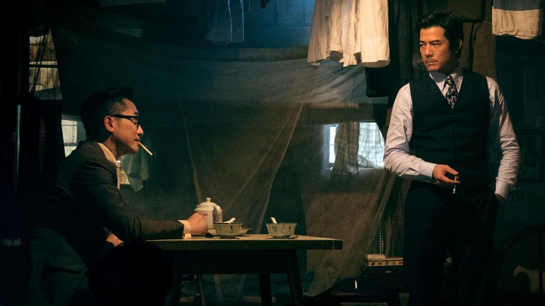 郭富城（右）、梁朝偉合演的港片《風再起時》。（圖／華映提供）