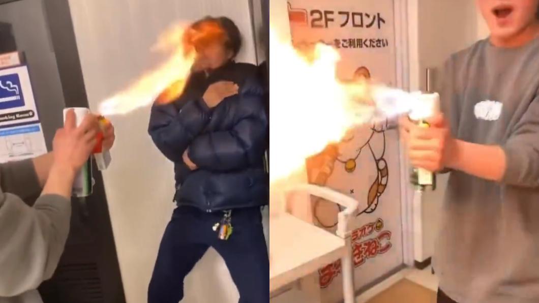 太想紅? 日少年卡拉OK玩「噴射火焰」 朝朋友臉上狂噴