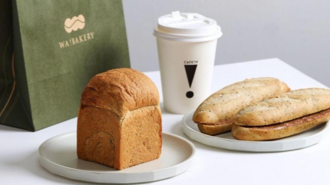 WA!BAKERY攜手CAFE!N,推出快閃店限定的聯名咖啡麵包。(圖/Pressplay提供)