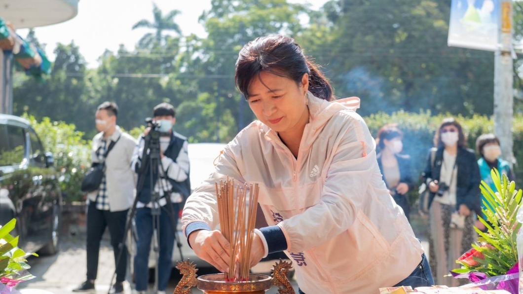 民進黨南投立委補選參選人蔡培慧。(圖/蔡培慧辦公室提供)
