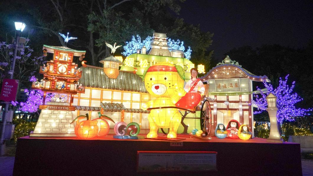 國際友誼燈區。(圖/觀光局提供)