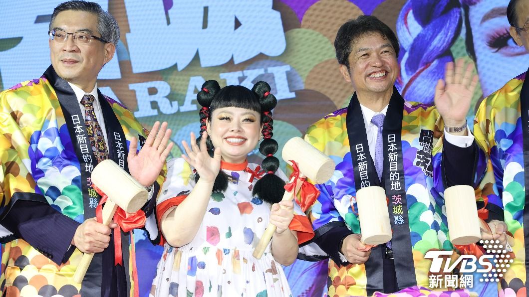 渡邊直美（中）擔任觀光大使。（圖／梁恩誌攝）