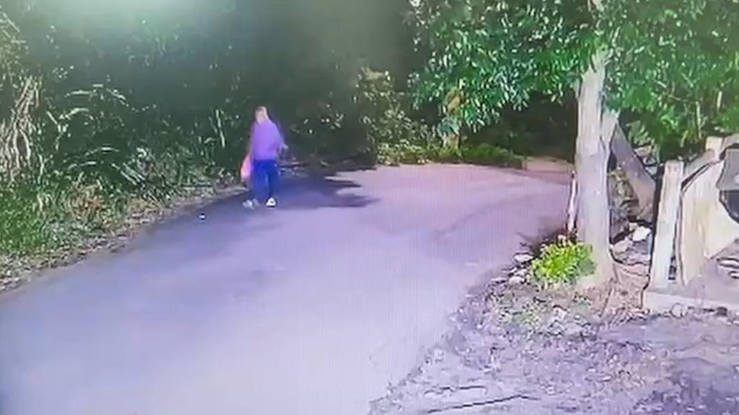 警方調閱監視後發現原是陳姓男子縱火,將依公共危險罪函送 (圖/警方提供)