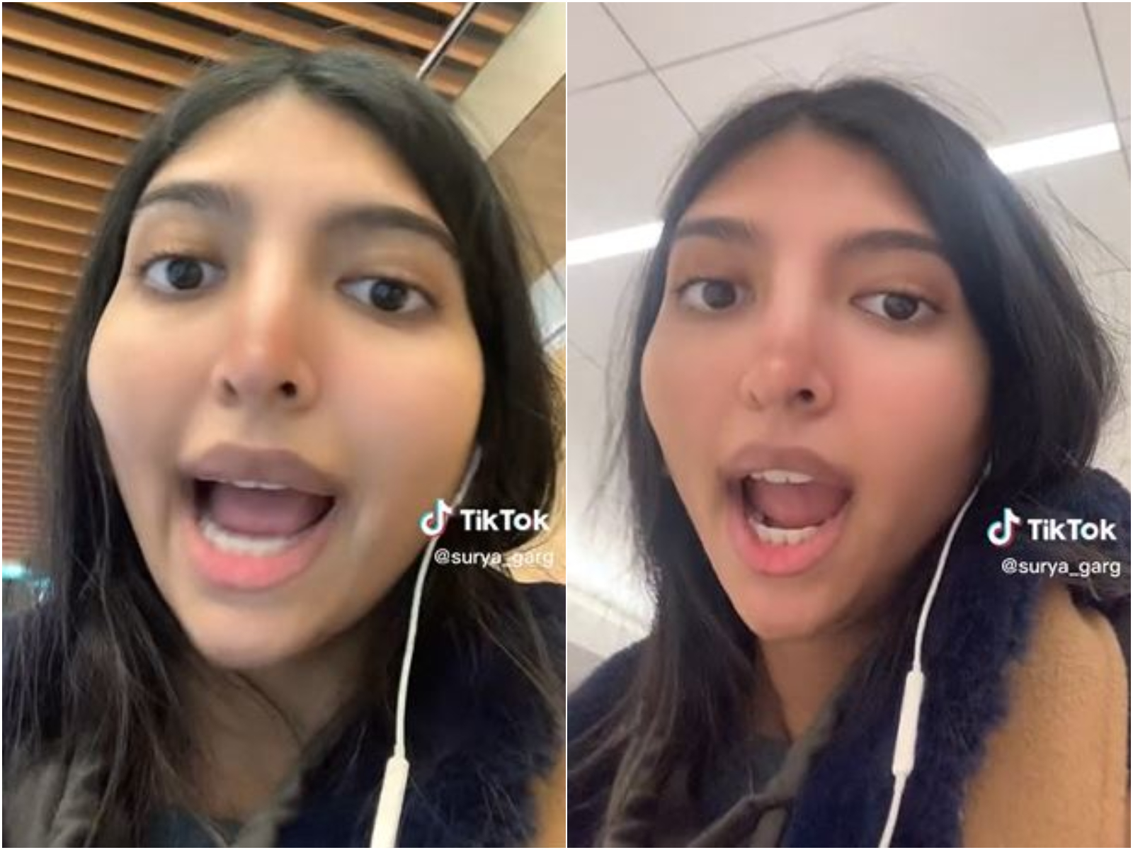 Garg訴說自己被要求換位的經歷。(圖/翻攝自Surya Garg TikTok)