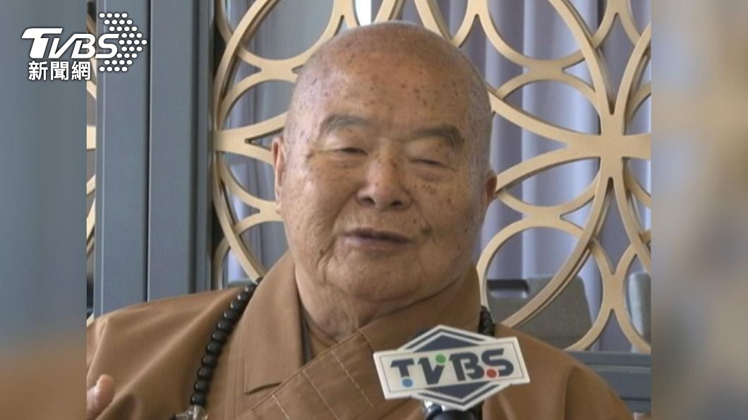 星雲大師。(圖/TVBS資料畫面)