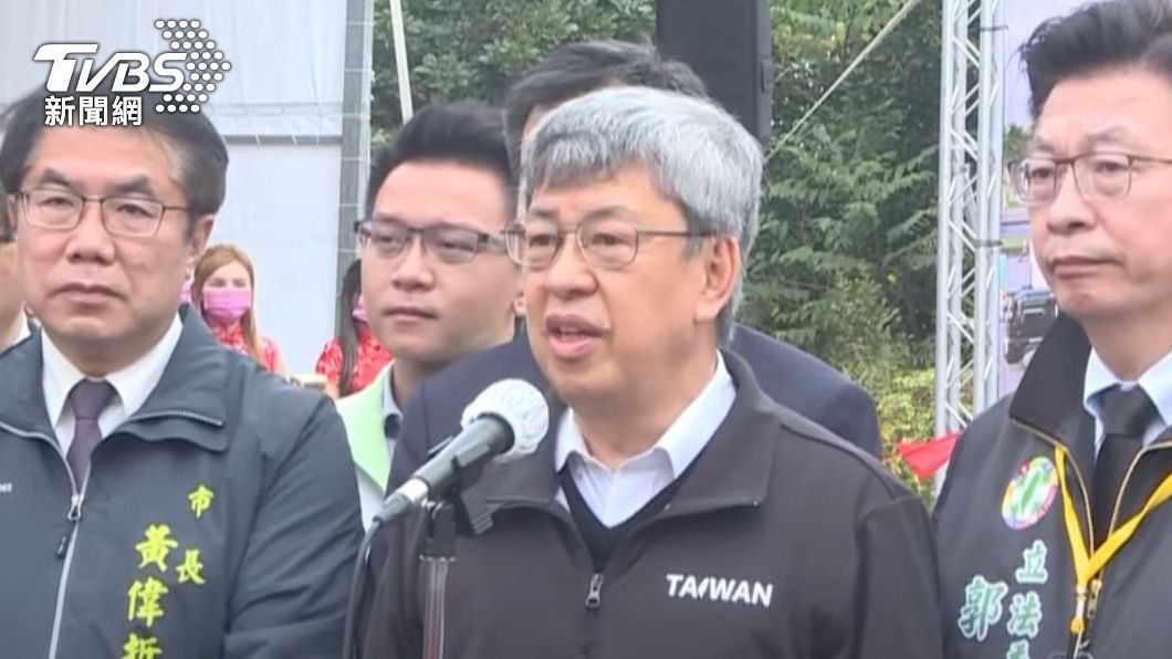 行政院長陳建仁今(6)日受訪。(圖/TVBS)