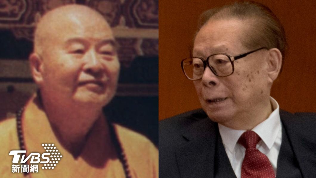 星雲回憶江澤民能把佛教經典《瑜伽燄口》中的〈召請文〉從頭到尾背出來。(圖/達志影像美聯社)